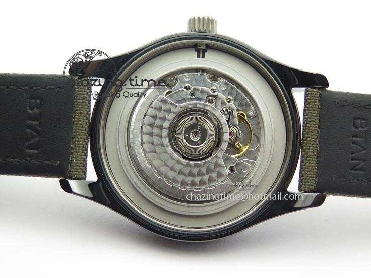 MIROTIME 0208 SunProtective MARK XVII IW324702 Real Ceramic MK Best Edition Green Dial On Green Nylon Strap A 7288